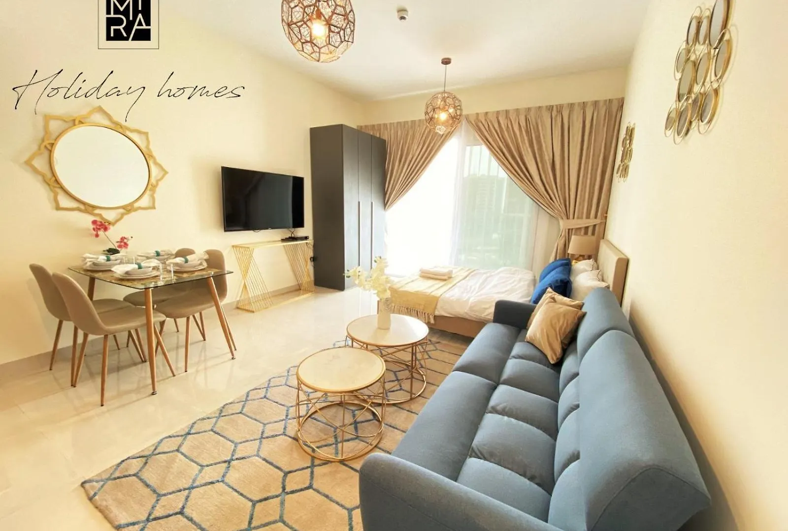 Mira Holiday Homes - Serviced Studio In Ag Tower - Business Bay Dubai Apartment